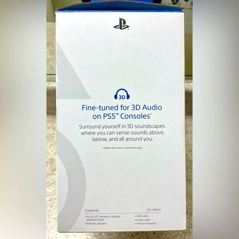 Sony PlayStation Midnight Black Gaming Headset